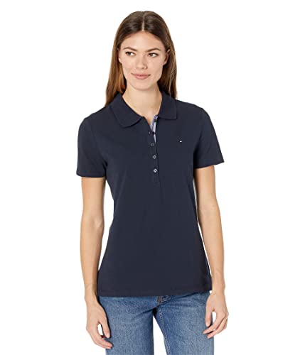 Tommy Hilfiger Women's Short Sleeve Classic Polo Shirt S/S CORE