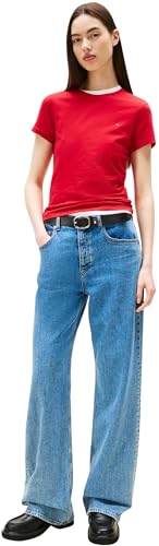 Tommy Jeans Women’s 2 Pack Short Sleeve Round Neck T-Shirts