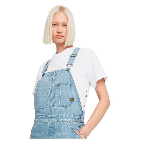 G-STAR Women's Midi Dungaree Dress Casual