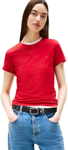 Tommy Jeans Women’s 2 Pack Short Sleeve Round Neck T-Shirts