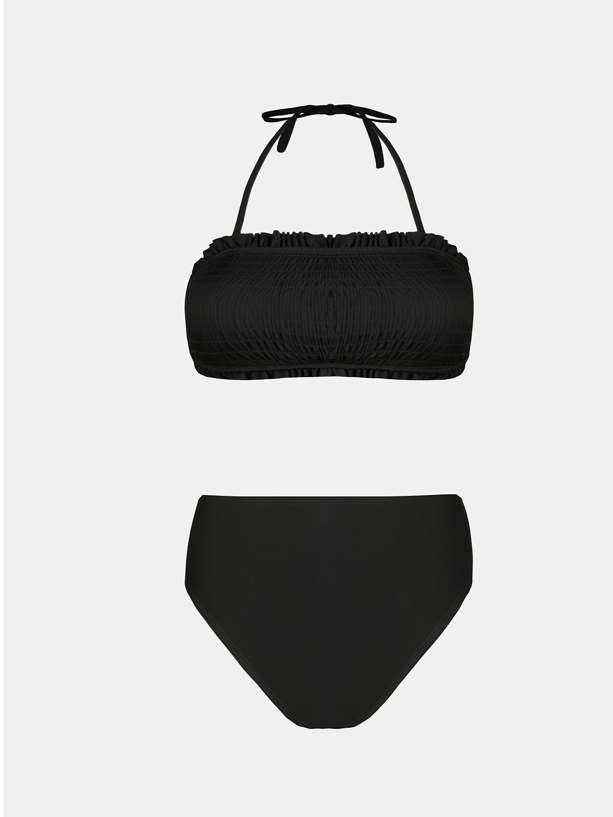 CUPSHE Bikini Set for Women Bandeau Two Piece