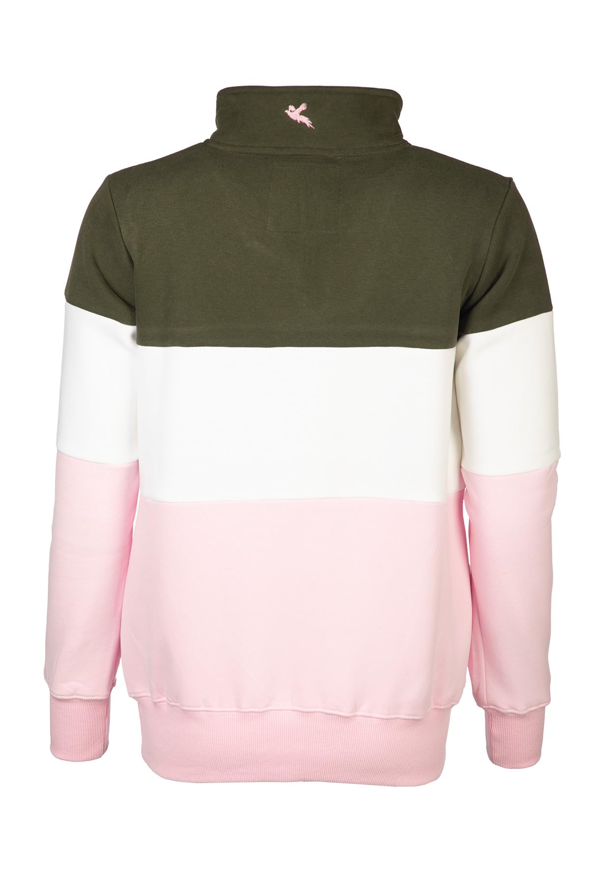 Rydale Ladies Country Sweatshirt Embroidered Women's Sweater Striped Women
