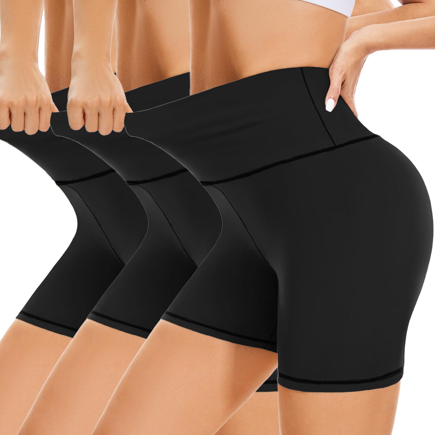 Cycling Shorts Women- High Waisted
