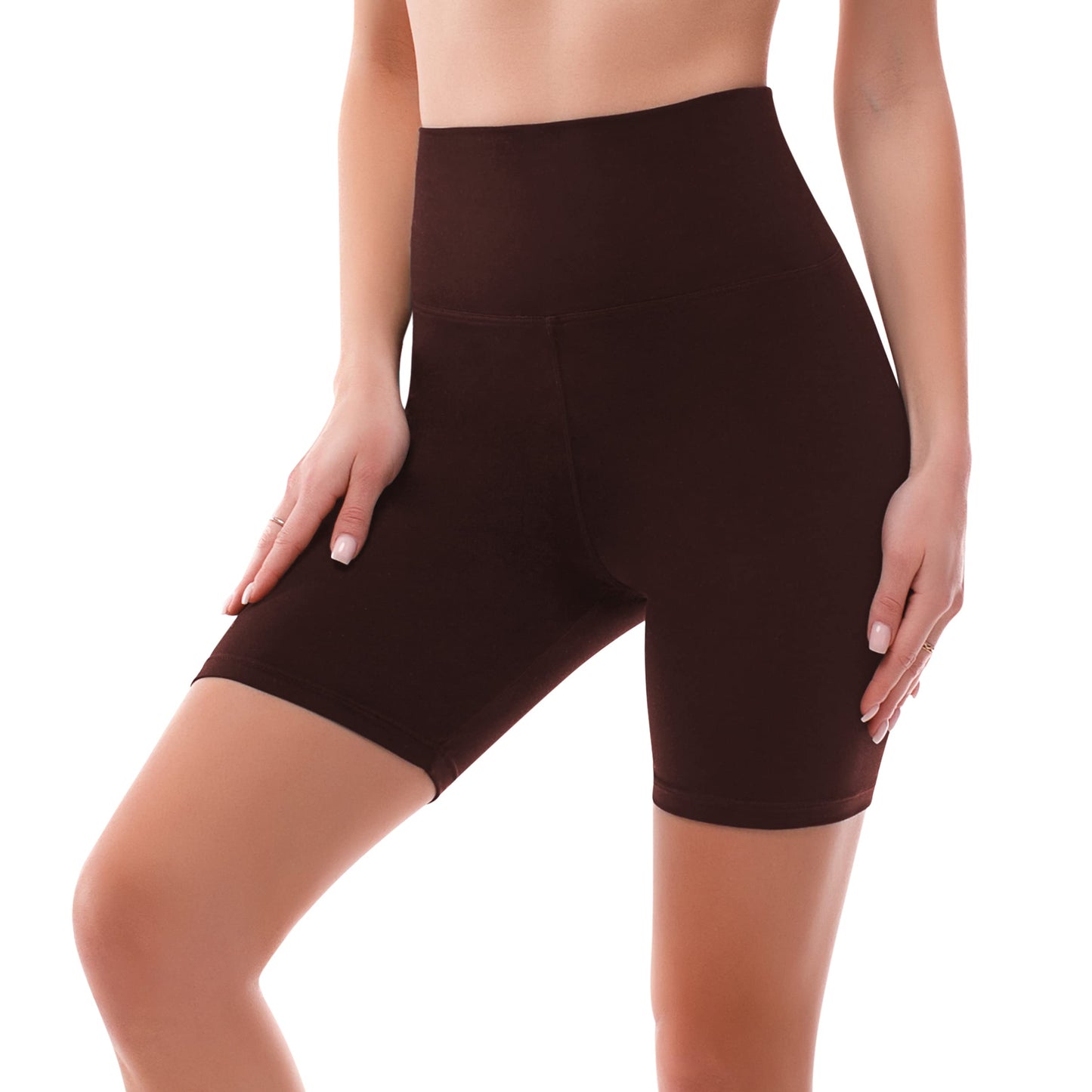 SINOPHANT High Waisted Cycling Shorts Women