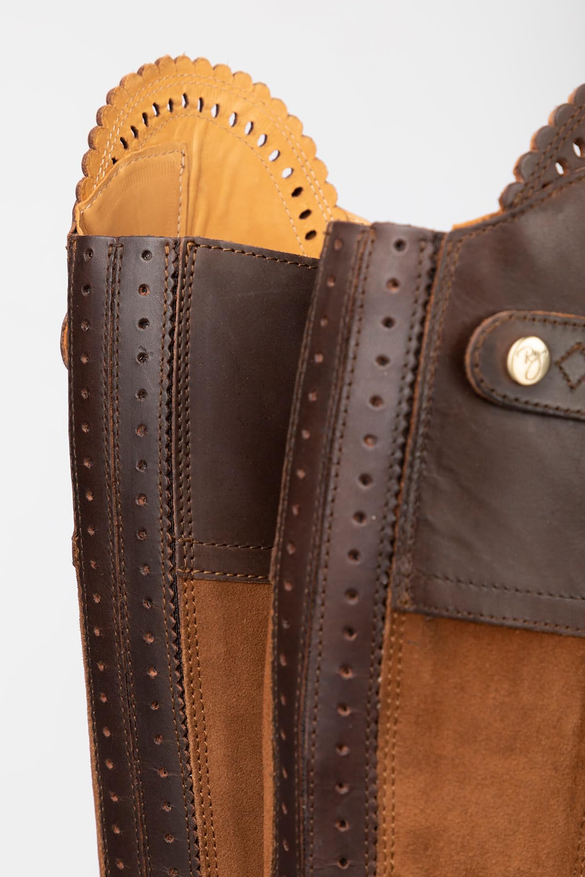 Ladies Regular Fit Spanish Riding Boots Womens Suede Knee High Country Boot