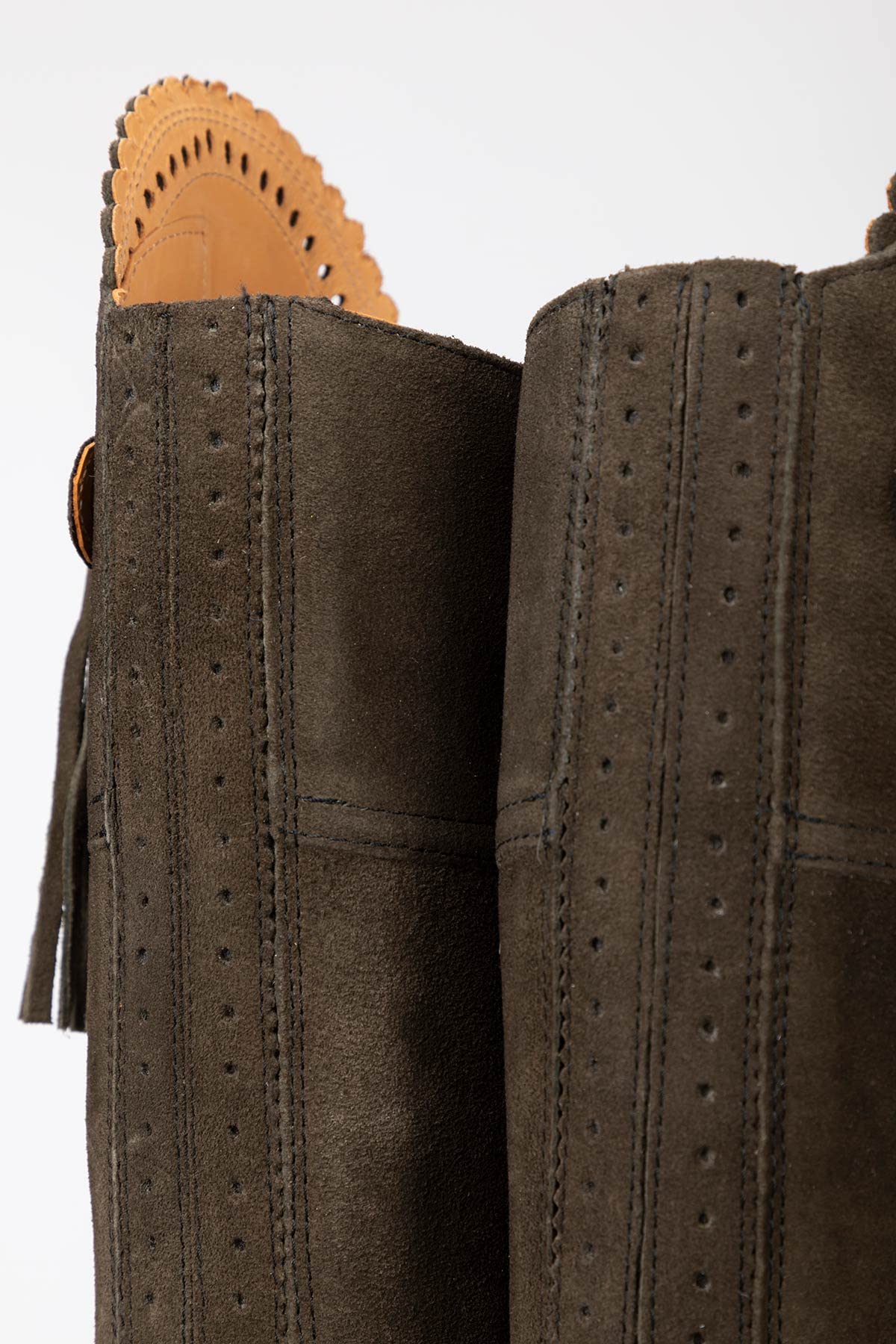 Ladies Regular Fit Spanish Riding Boots Womens Suede Knee High Country Boot