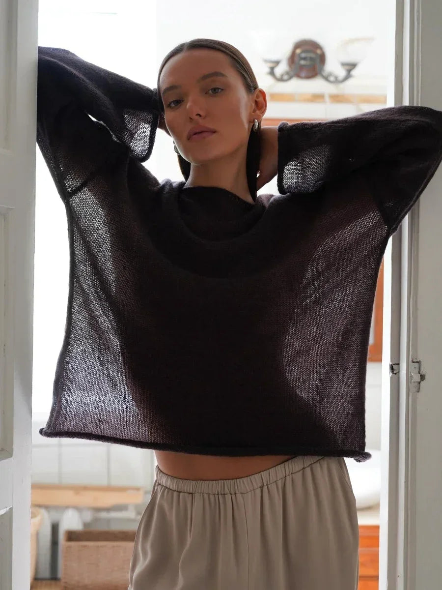 Women Loose Summer Pullover