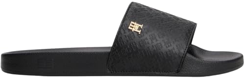 TOMMY HILFIGER Women's Th Monogram Poolside Sliders
