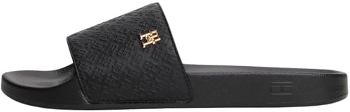 TOMMY HILFIGER Women's Th Monogram Poolside Sliders