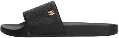 TOMMY HILFIGER Women's Th Monogram Poolside Sliders