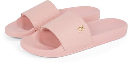 TOMMY HILFIGER Women's Th Monogram Poolside Sliders