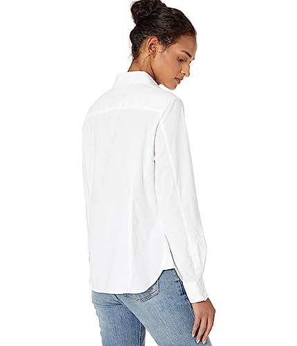 Tommy Hilfiger Women's Plaid Roll Tab Top Button Down Shirt