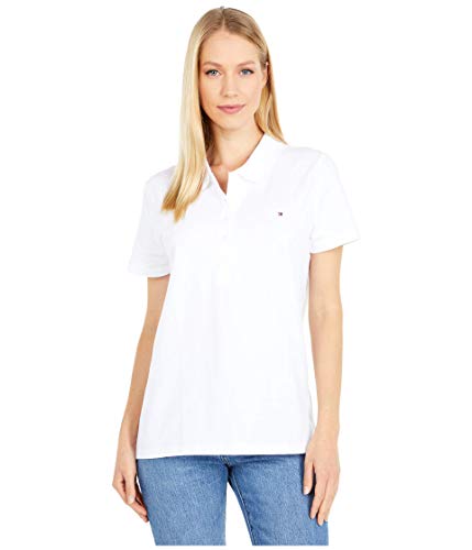 Tommy Hilfiger Women's Short Sleeve Classic Polo Shirt S/S CORE