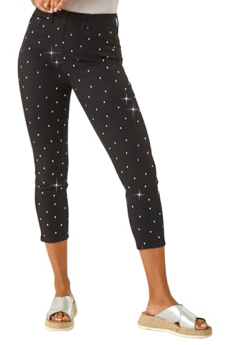 Roman Originals Cropped Jeggings for Women