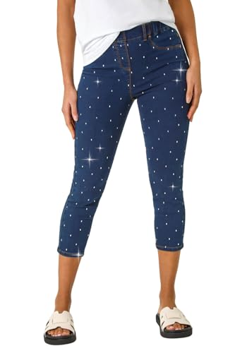 Roman Originals Cropped Jeggings for Women