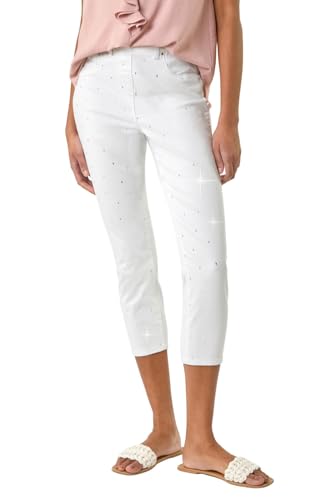Roman Originals Cropped Jeggings for Women