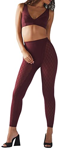 Savage X, Women's, Peak Performance High-Waist Mesh Leggings, Mesh