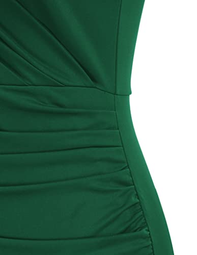 GRACE KARIN Women Sequined Velvet Spaghetti Dress