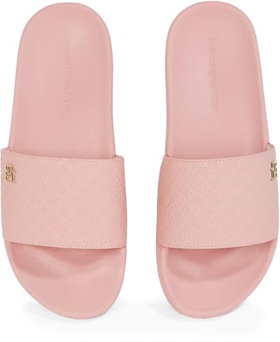 TOMMY HILFIGER Women's Th Monogram Poolside Sliders