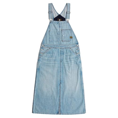 G-STAR Women's Midi Dungaree Dress Casual