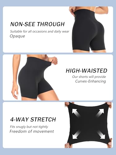 Cycling Shorts Women- High Waisted