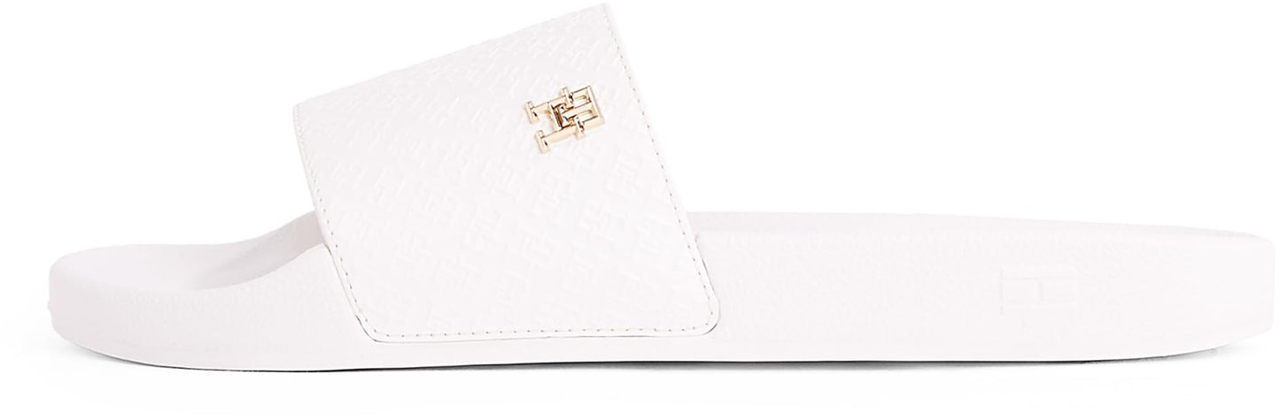 TOMMY HILFIGER Women's Th Monogram Poolside Sliders