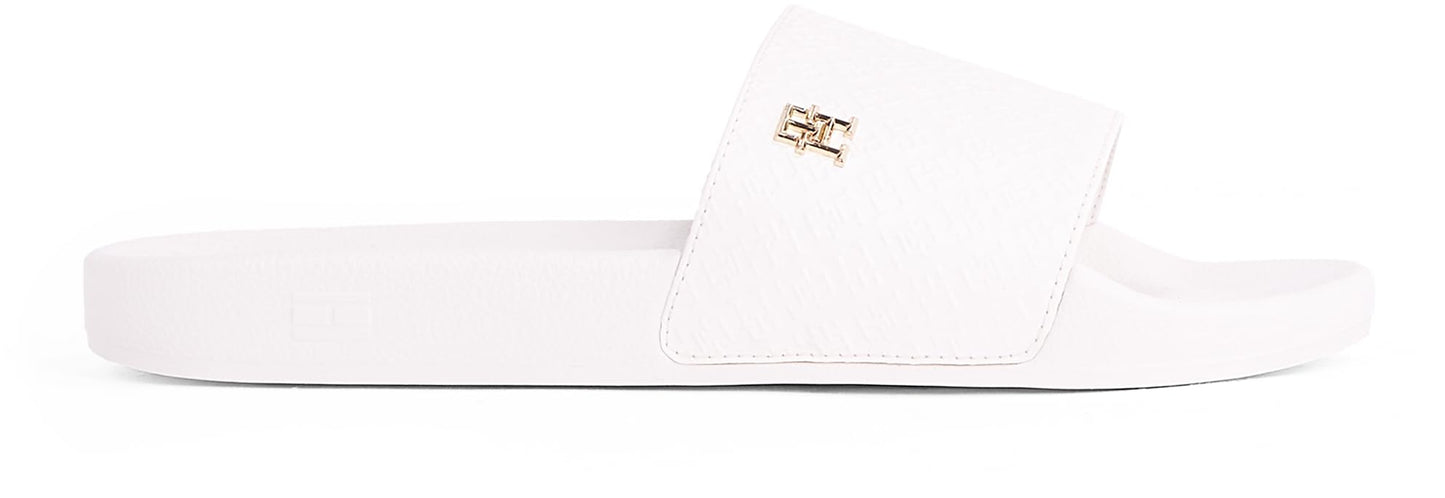 TOMMY HILFIGER Women's Th Monogram Poolside Sliders