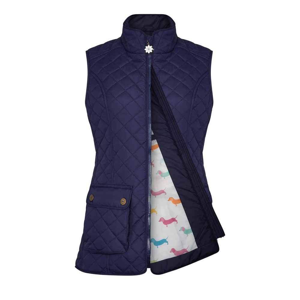 Ladies Country Estate Banbury Diamond Quilted Gilet Bodywarmer