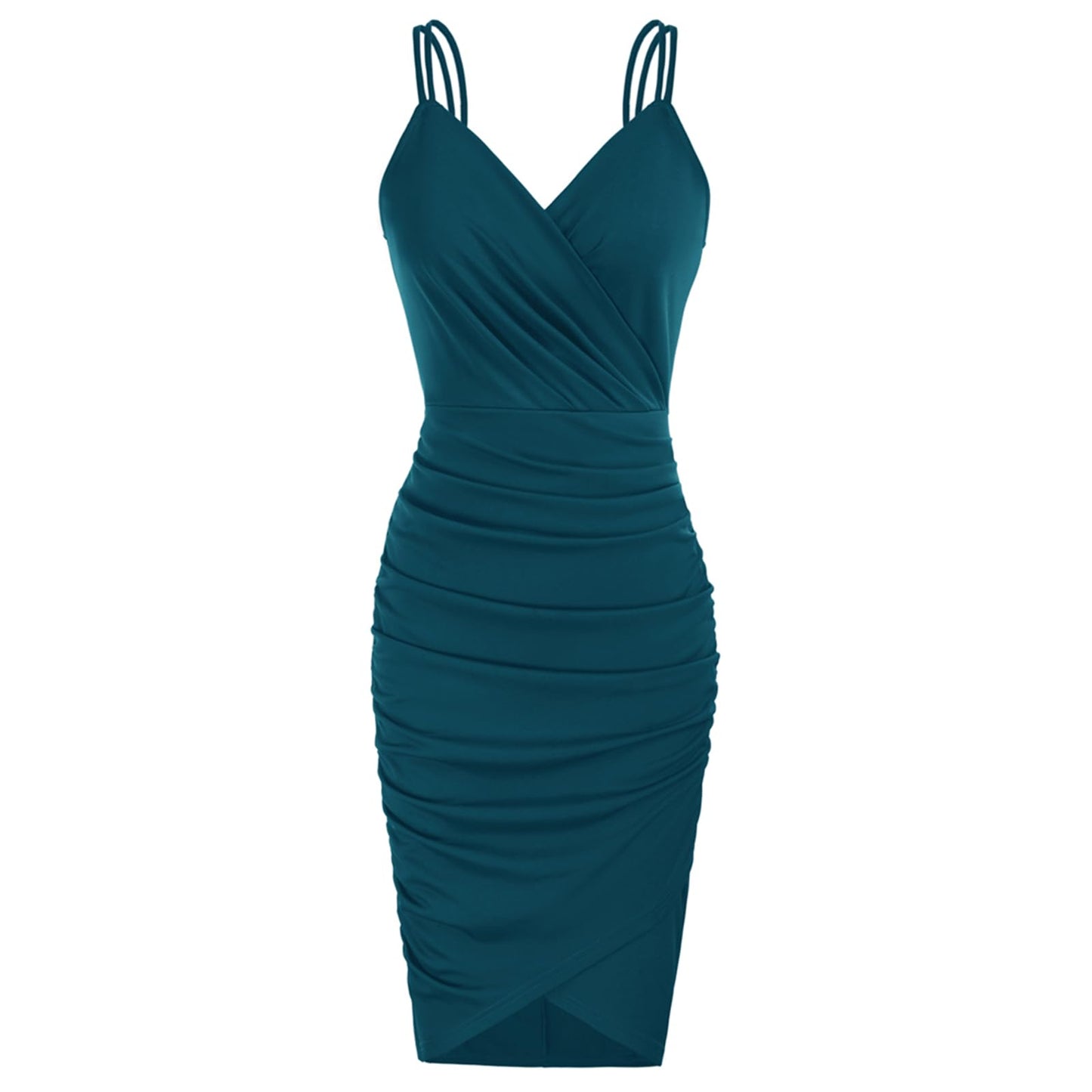 GRACE KARIN Women Sequined Velvet Spaghetti Dress