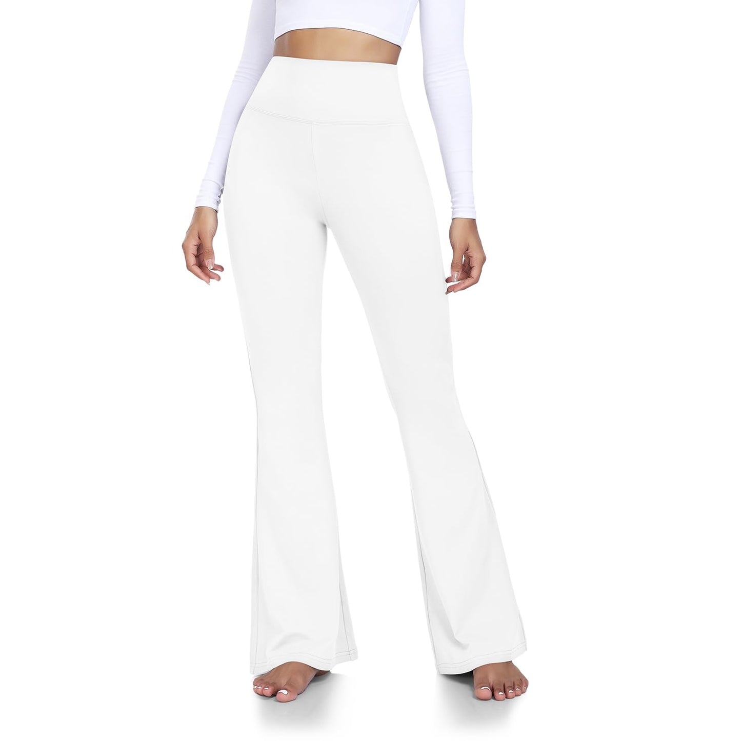 ACTINPUT Yoga Pants for Women Flared Leggings High Waisted Bootcut