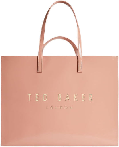 Ted Baker London Women's WxB-CRIKON-Crinkle Extra Large Icon Bag, LT-Pink, O/S