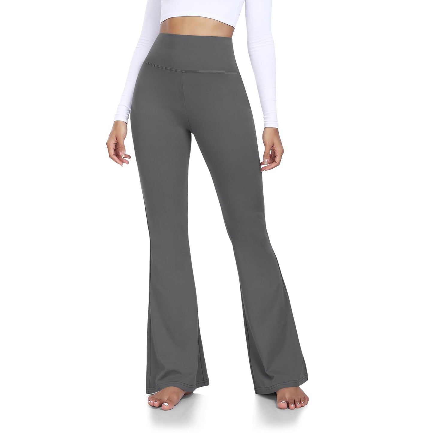 ACTINPUT Yoga Pants for Women Flared Leggings High Waisted Bootcut