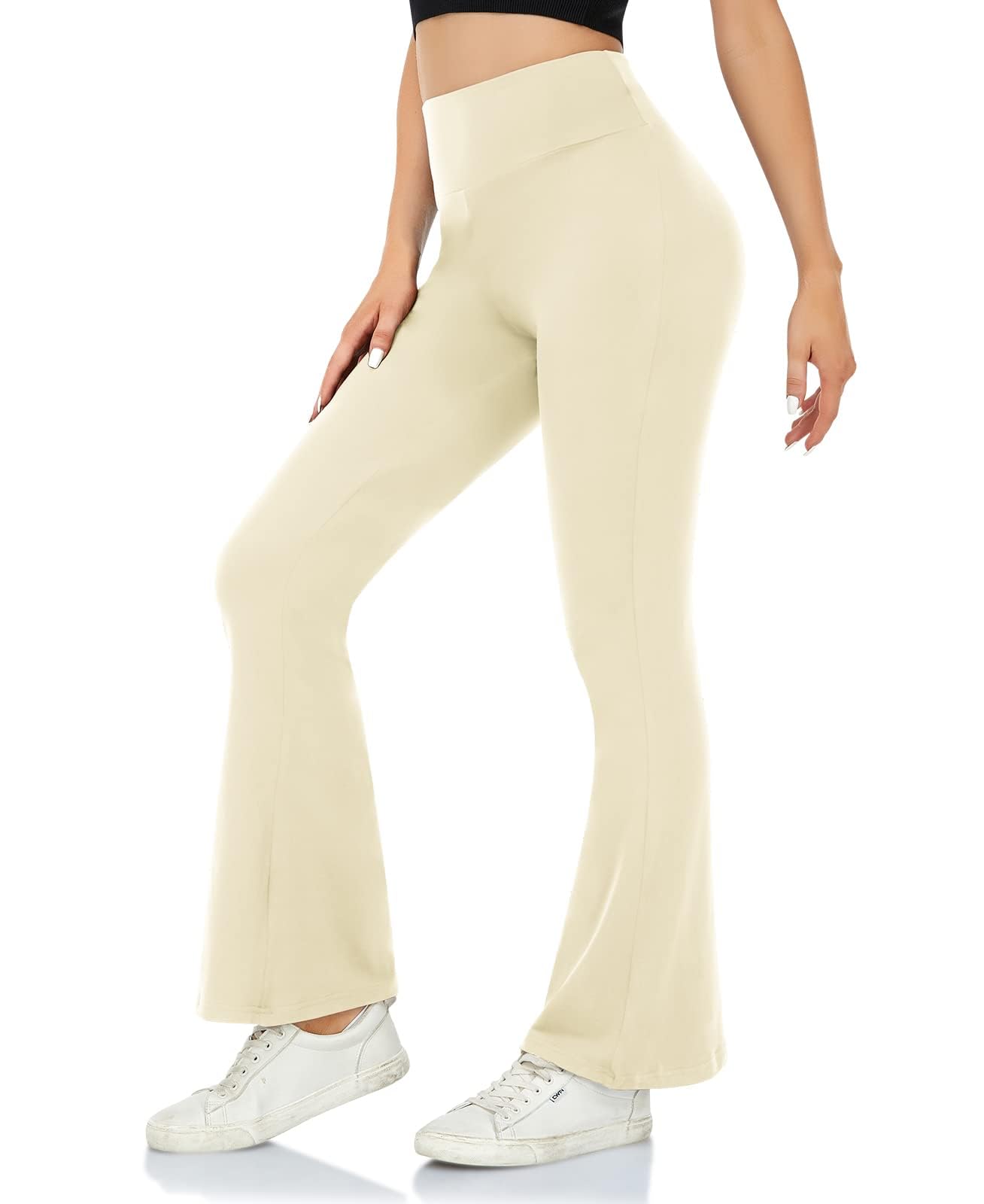 ACTINPUT Yoga Pants for Women Flared Leggings High Waisted Bootcut