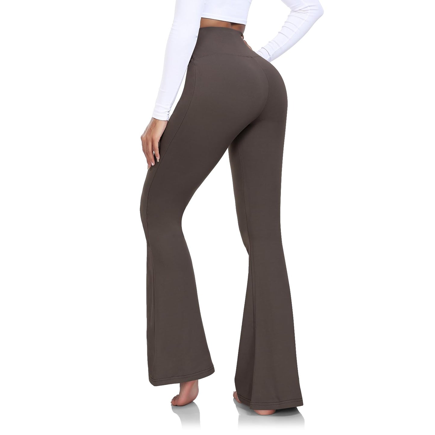 ACTINPUT Yoga Pants for Women Flared Leggings High Waisted Bootcut
