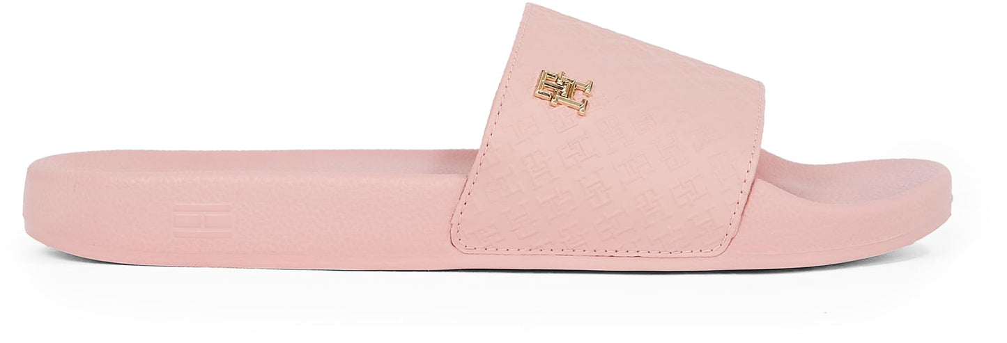 TOMMY HILFIGER Women's Th Monogram Poolside Sliders