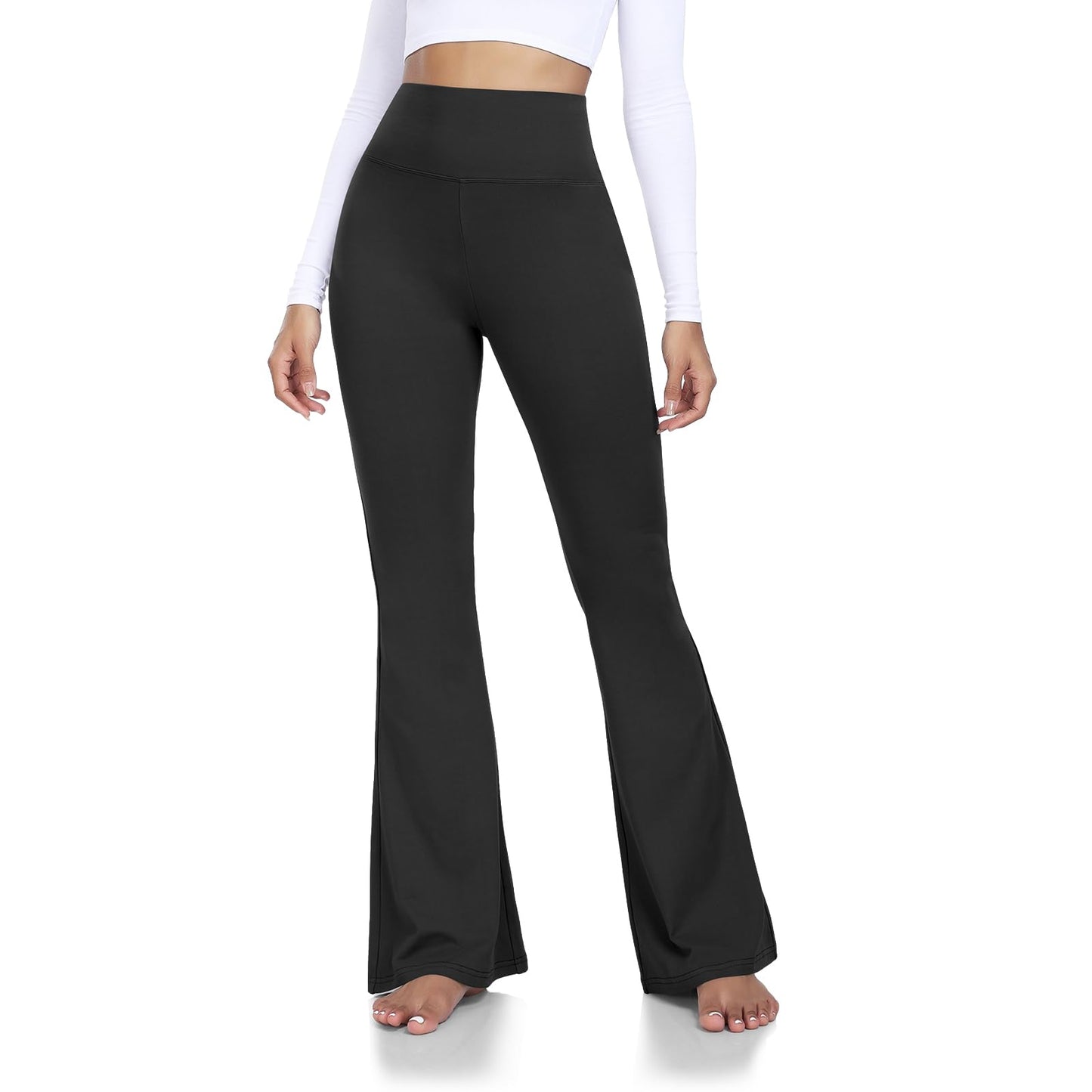 ACTINPUT Yoga Pants for Women Flared Leggings High Waisted Bootcut