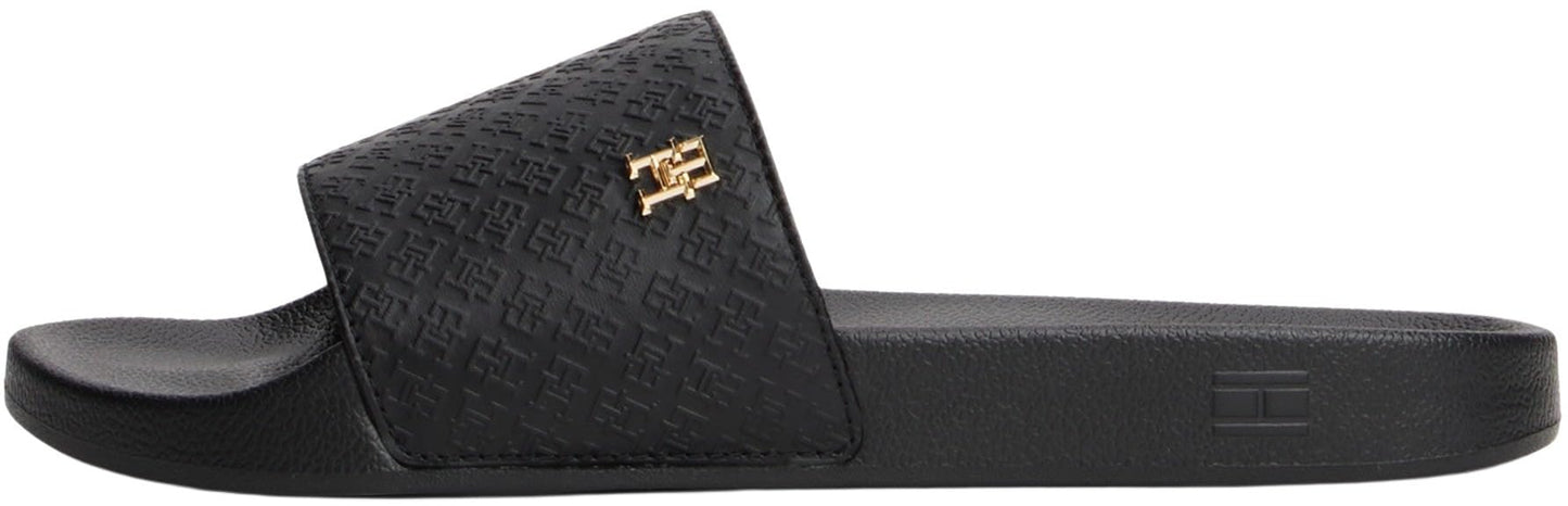 TOMMY HILFIGER Women's Th Monogram Poolside Sliders