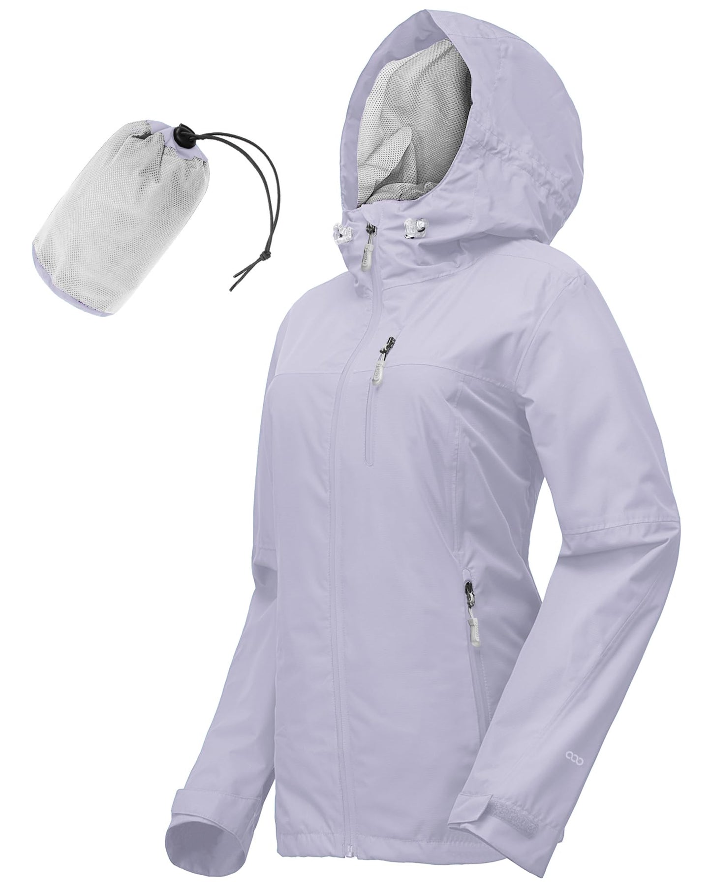 33,000ft Women's Waterproof Packable Rain Jacket