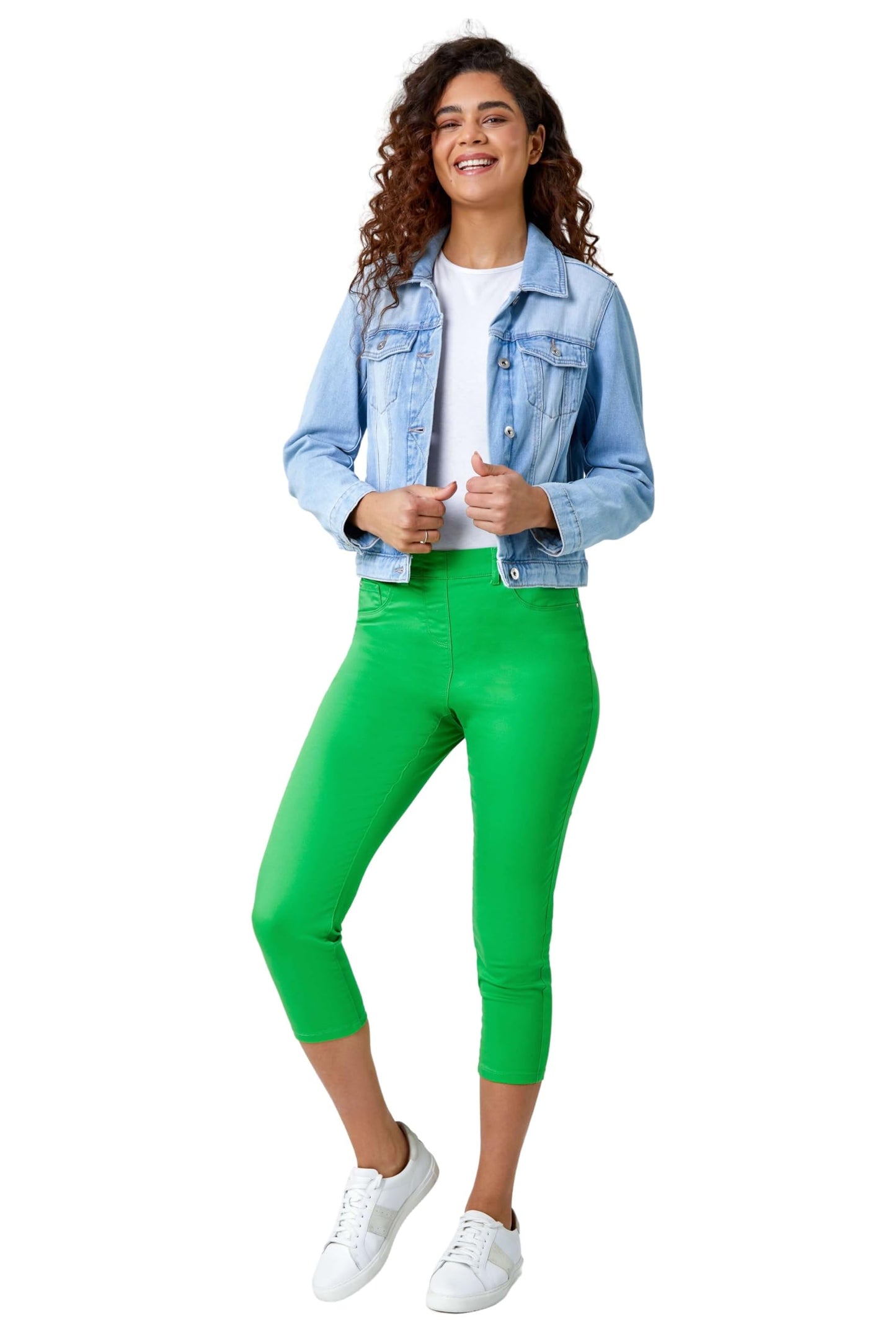 Roman Originals Cropped Jeggings for Women