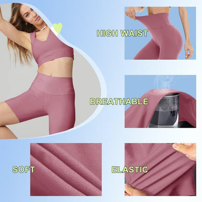 Cycling Shorts Women High Waisted
