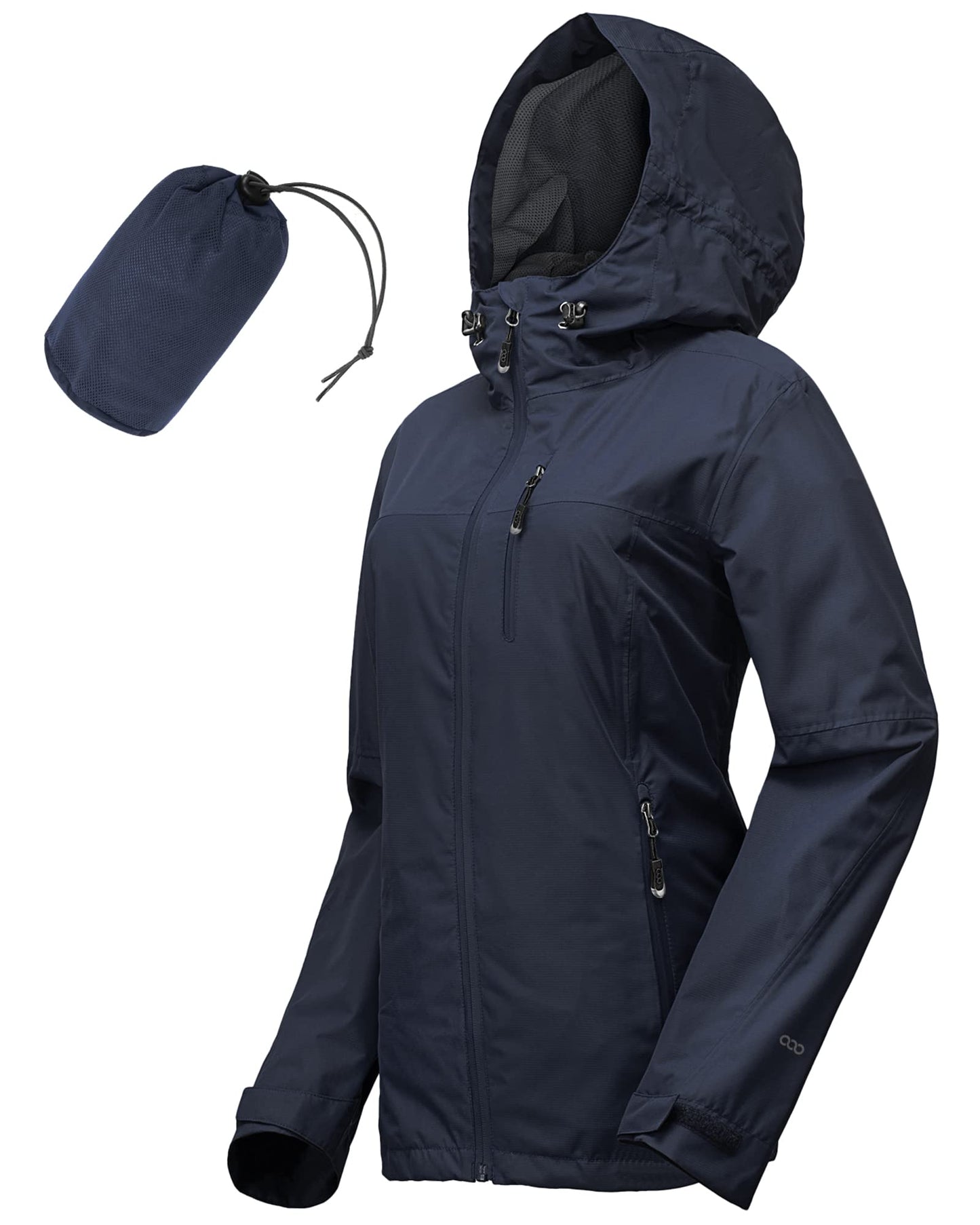 33,000ft Women's Waterproof Packable Rain Jacket