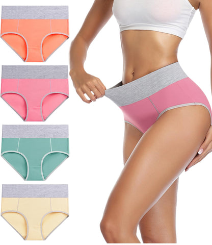 wirarpa High Waist Cotton Ladies Panties