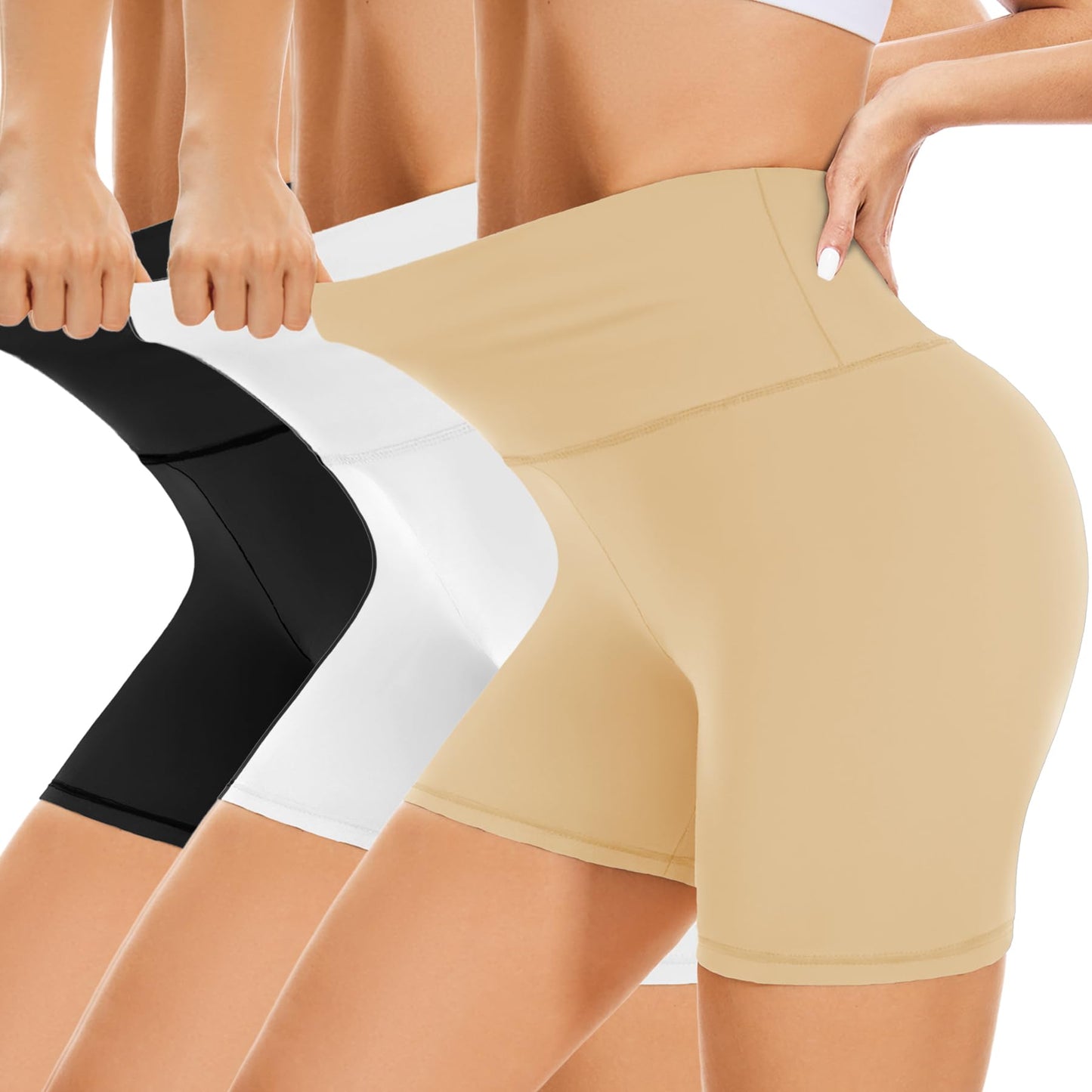 Cycling Shorts Women- High Waisted