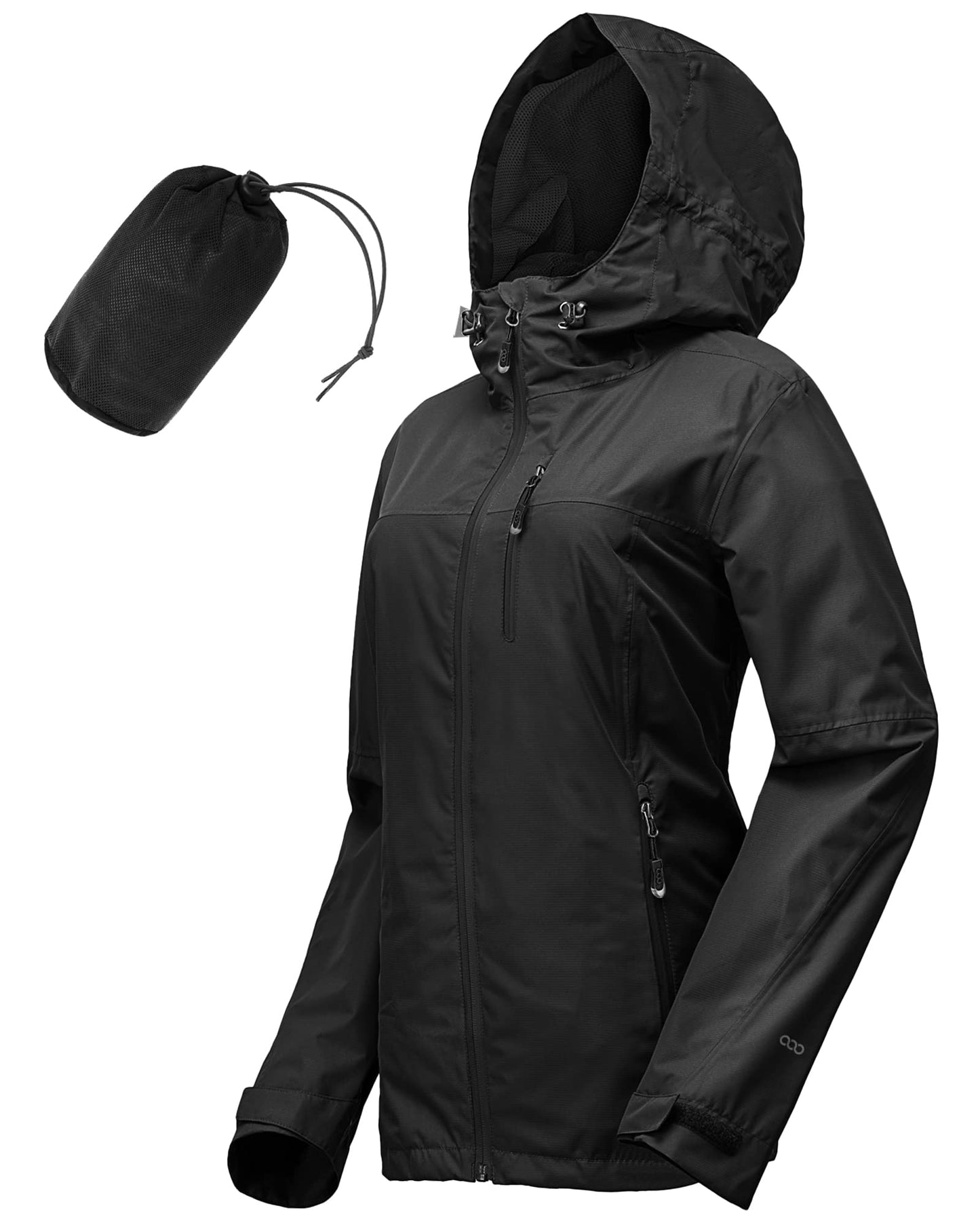 33,000ft Women's Waterproof Packable Rain Jacket
