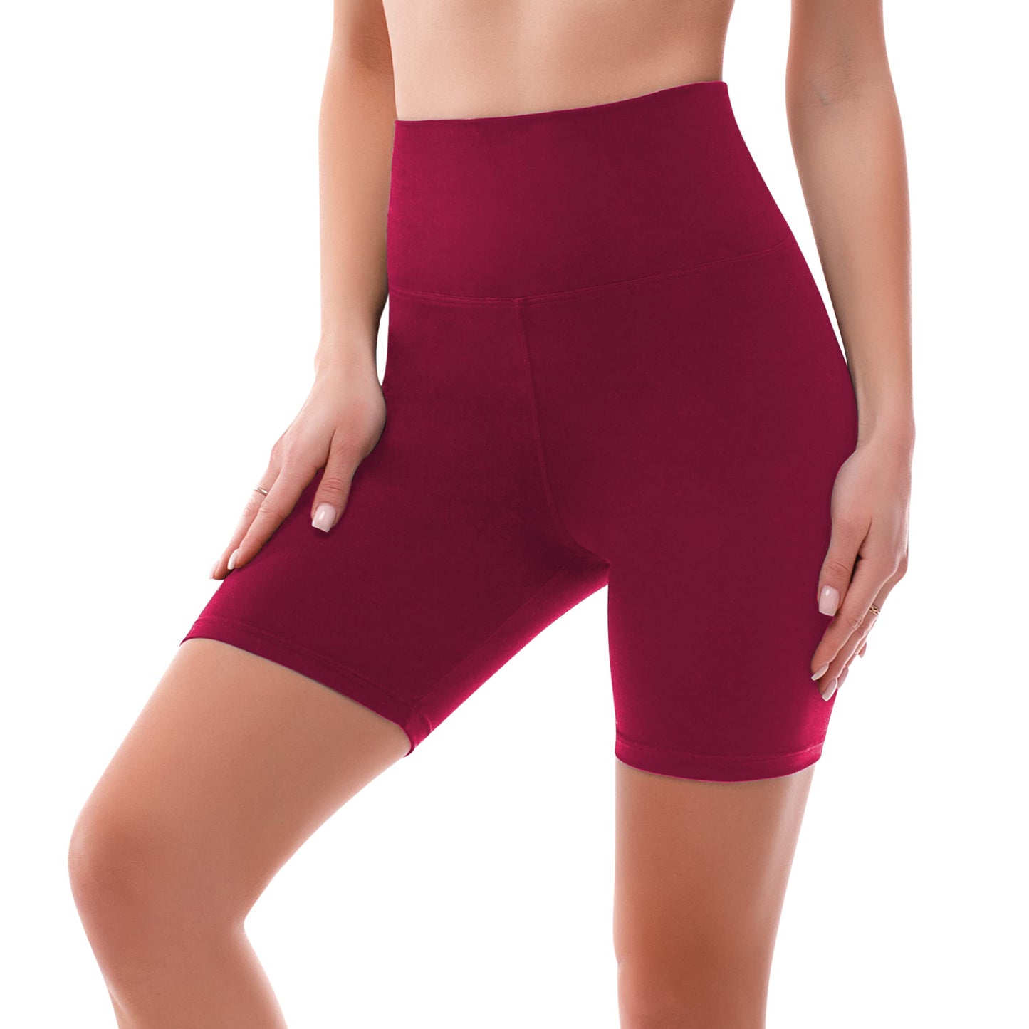 SINOPHANT High Waisted Cycling Shorts Women