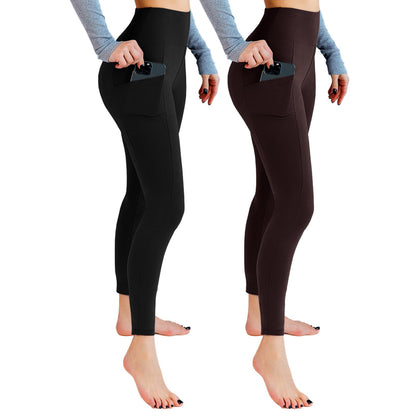 2 Pack Gym Leggings for Women High Waist
