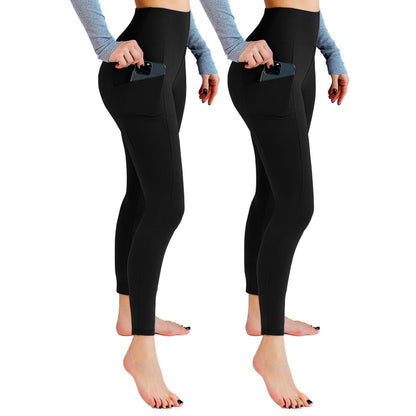2 Pack Gym Leggings for Women High Waist