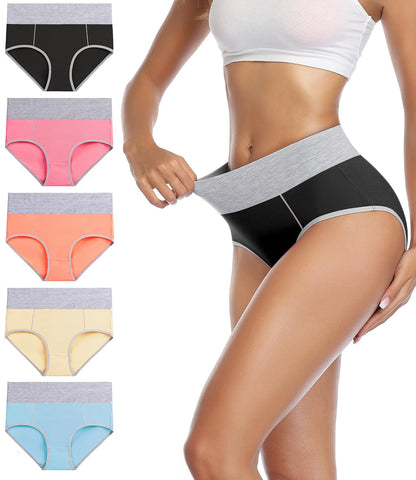 wirarpa High Waist Cotton Ladies Panties