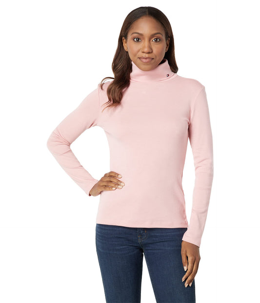 Tommy Hilfiger Women's Long Sleeve Turtleneck Sweater Turtle Neck