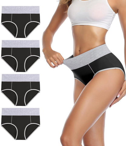 wirarpa High Waist Cotton Ladies Panties